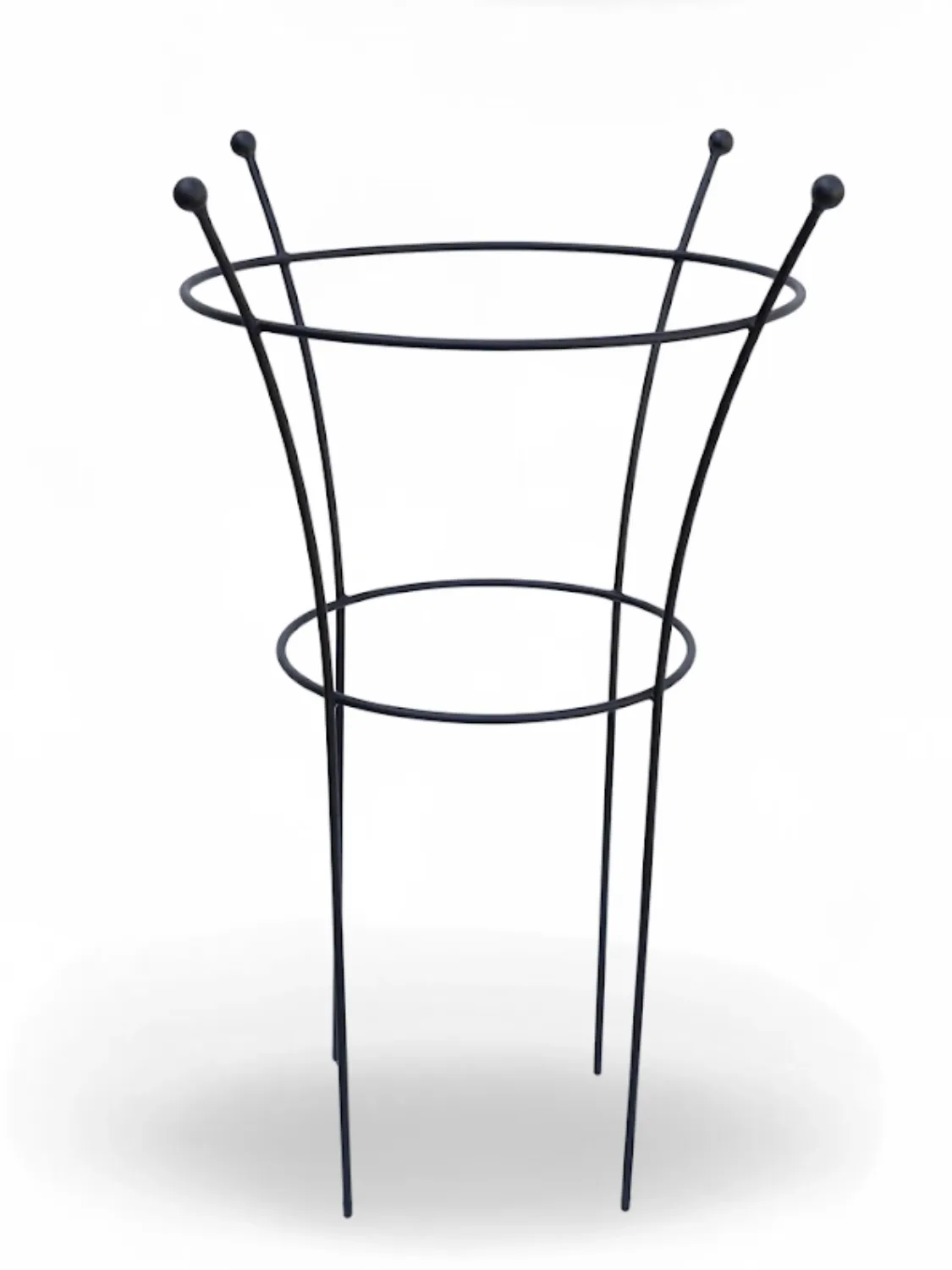Wrought Iron Peony Stand Height:100cm Top:70cm Lower Diameter:40cm