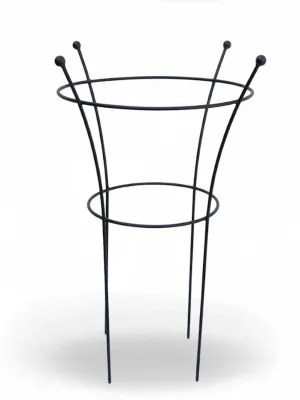 Wrought Iron Peony Stand Height:100cm Top:70cm Lower Diameter:40cm