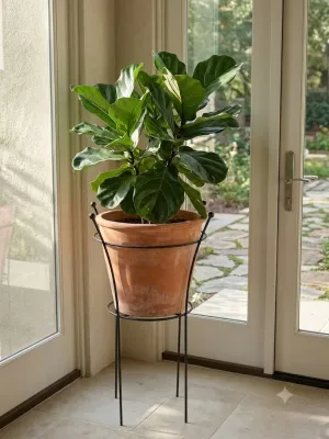 Wrought Iron Peony Stand Height:100cm Top:70cm Lower Diameter:40cm