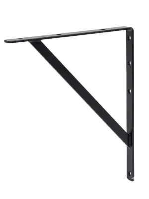 Shelf Steel Bracket Black 300mmx350mm