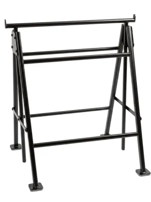 Steel Builders Trestle Industrial Black