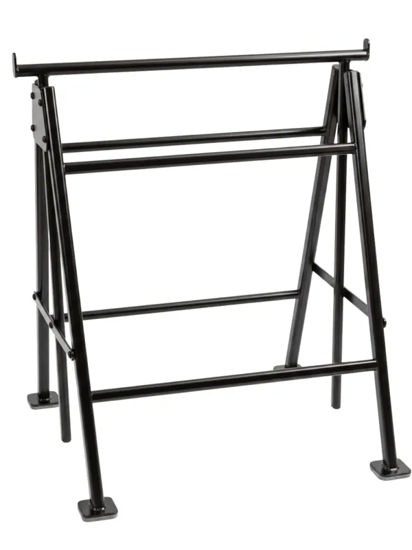 Steel Builders Trestle Industrial Black
