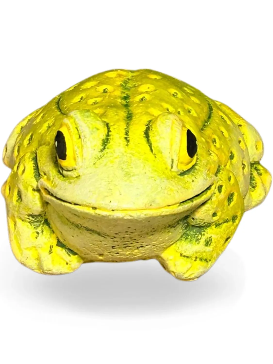 Bullfrog Painted Lenght:140mm Height:70mm Width:100mm Weight:1kg