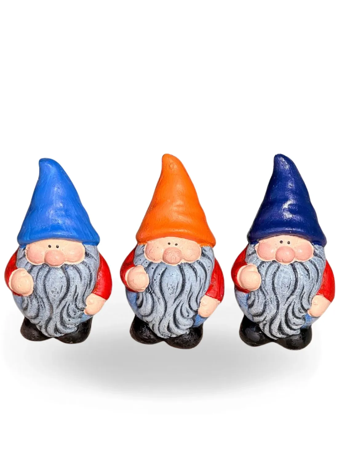 Mini Gnome Mixed Colors Painted Height:125mm Width;70mm Weight:0.48kg