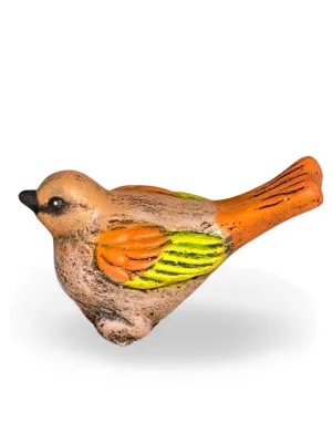 Long Tail Bird Painted Lenght:120mm Width:50mm Height:70mm Weight:0.40kg