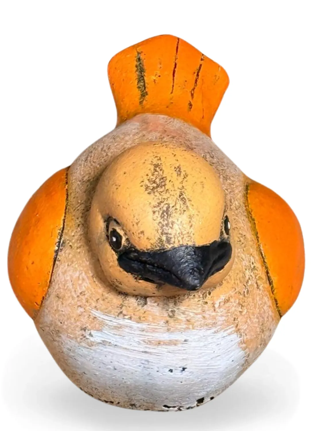 Bird Large Painted Lenght:170mm Width:100mm Height:125mm Weight:1.72kg
