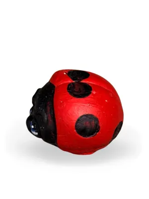 Ladybird Mini Painted Lenght:50mm Width:35mm Height:30mm Weight:0.10kg