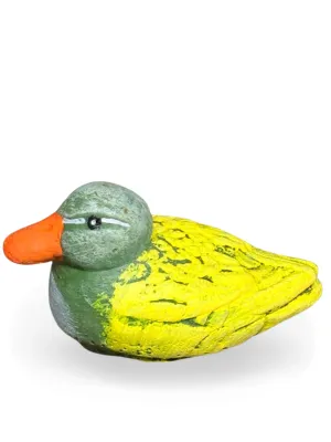Small Duck Painted Lenght:80mm Width:40mm Height50mm Weight:0.20kg