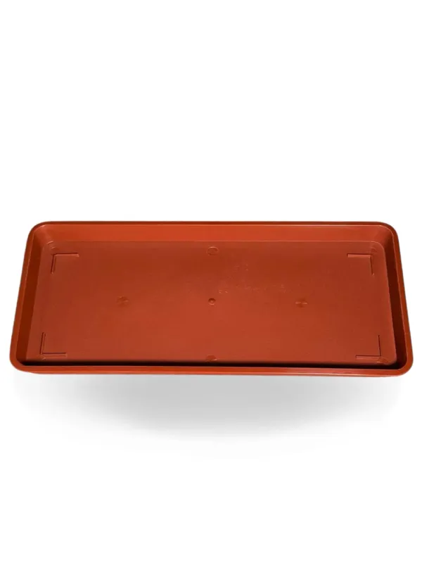 Window Box Saucer Plastic Terracotta 32cm