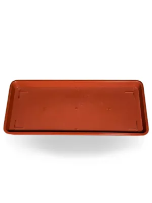 Window Box Saucer Plastic Terracotta 32cm