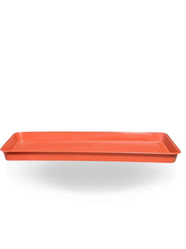 Window Box Saucer Plastic Terracotta 32cm