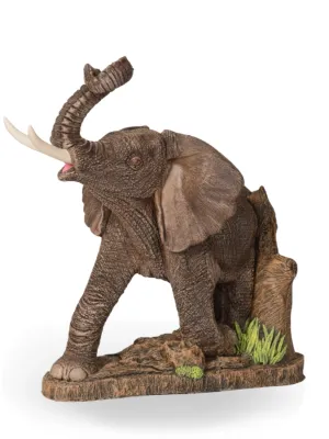 Painted Small Elephant Lenght:490mm Width:360mm Height:650mm