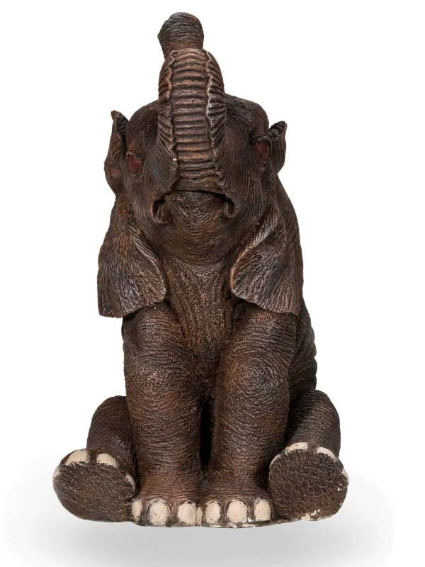 Painted Elephant Baby Lenght:470mm Width:540mm Height:900mm