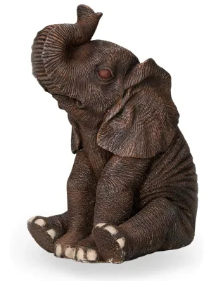 Painted Elephant Baby Lenght:470mm Width:540mm Height:900mm