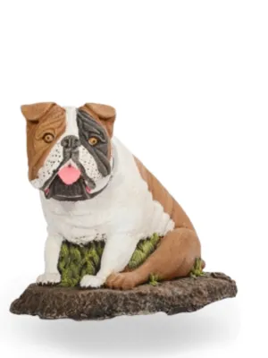 Painted Bulldog Dad Lenght:340mm Width:510mm Height:440mm