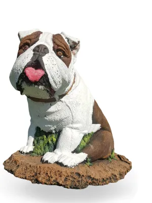 Painted Bulldog Dad Lenght:340mm Width:510mm Height:440mm