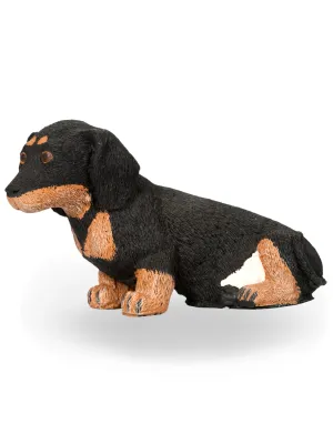 Painted Duchhund Baby Black Lenght:270mm Width:100mm Height:90mm