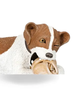 Painted Jack Russel Brown Lenght:510mm Width:220mm Height:220mm
