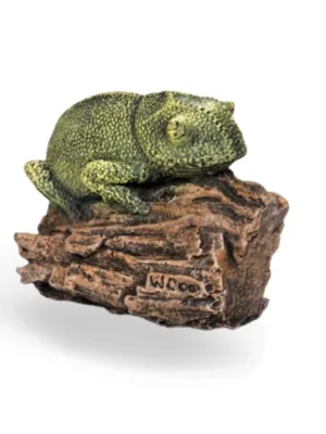 Painted Chameleon Baby Lenght:120mm Width:60mm Height:80mm