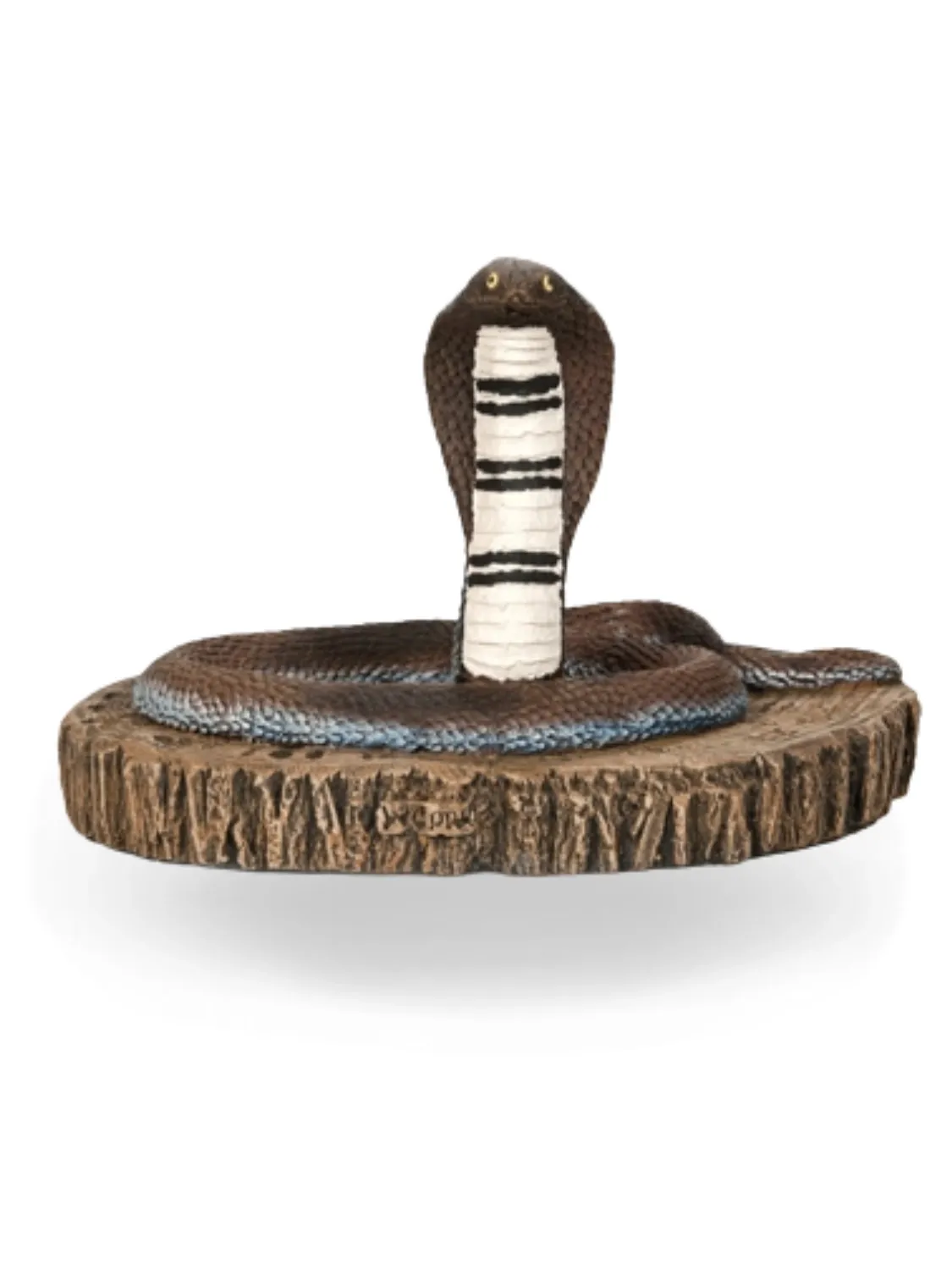 Painted Cobra Stepping Stone Lenght:310mm Width:310mm Height:300mm