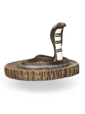 Painted Cobra Stepping Stone Lenght:310mm Width:310mm Height:300mm