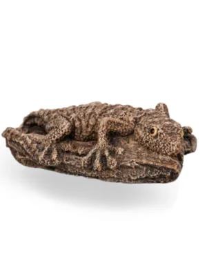 Painted Gecko Medium Lenght:120mm Width:80mm Height:40mm