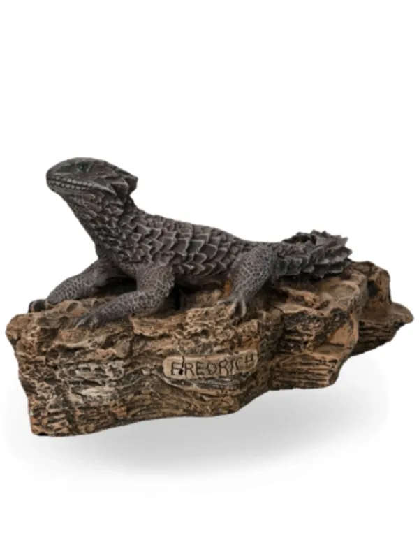 Painted Lizard Small Length:180mm Width:100mm Height:100mm