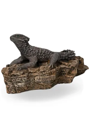 Painted Lizard Small Length:180mm Width:100mm Height:100mm
