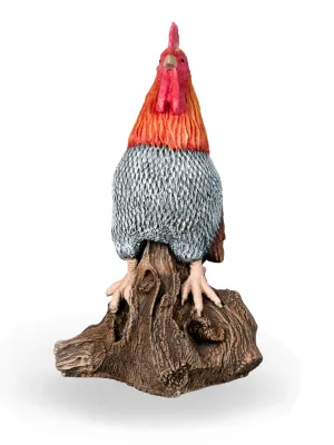 Painted Chicken Rooster Lenght:380mm Width:320mm Height:590mm
