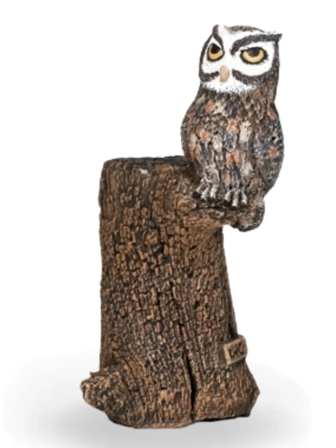 Painted Eagle Owl Baby Lenght:110mm Width:100mm Height:210mm