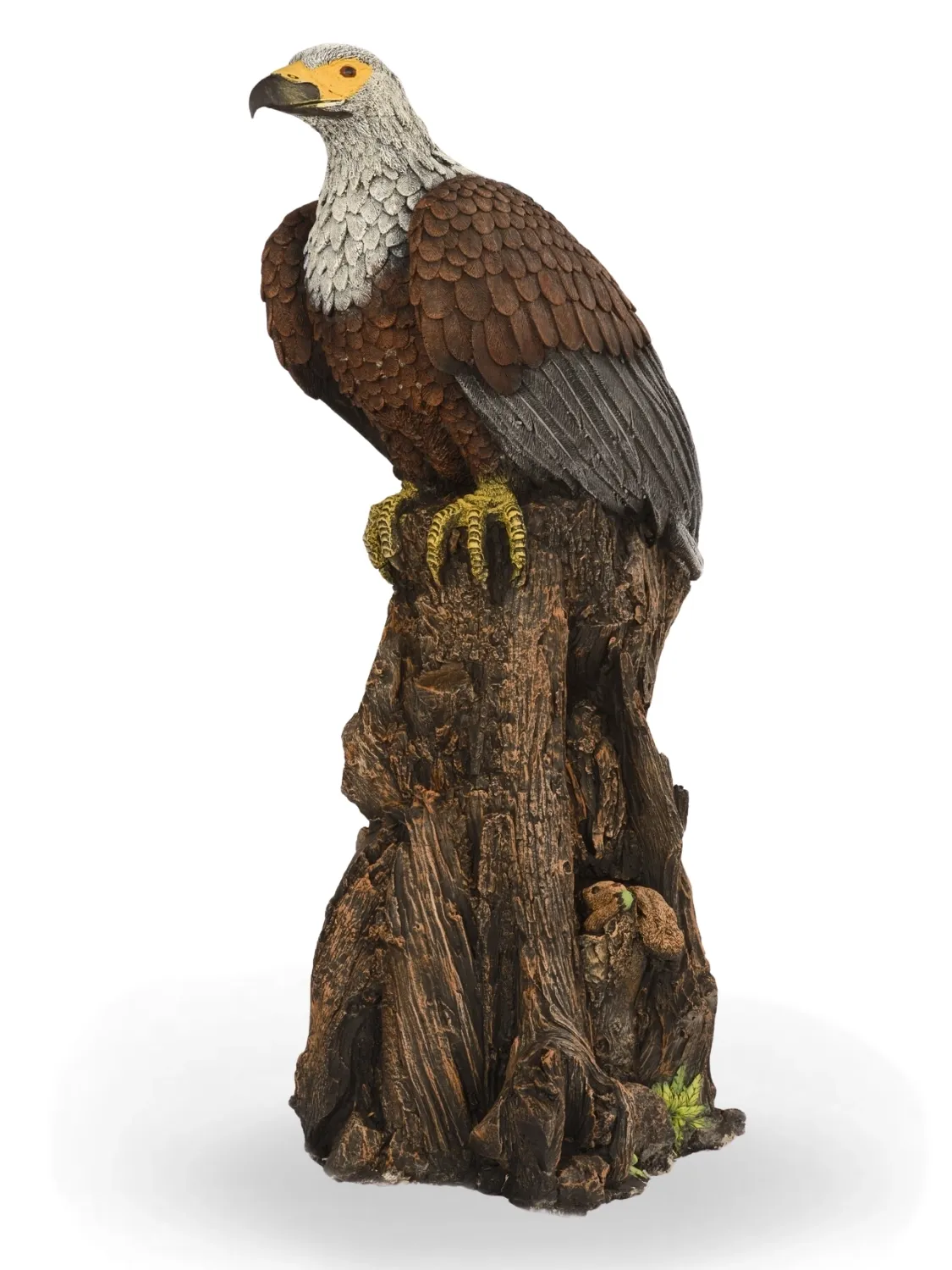 Painted Fish Eagle Large Length:640mm Width:440mm Height:1200mm