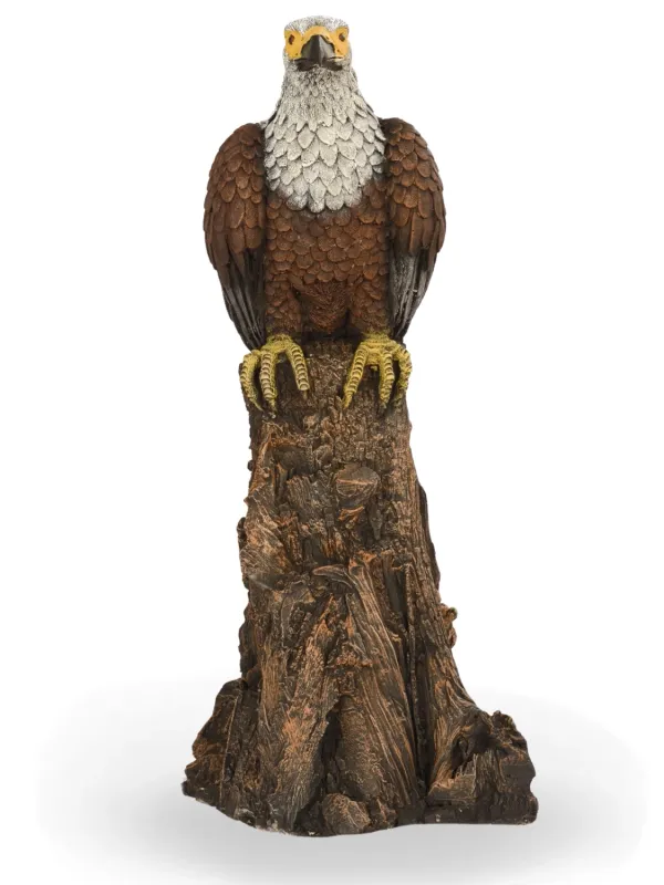 Painted Fish Eagle Large Length:640mm Width:440mm Height:1200mm