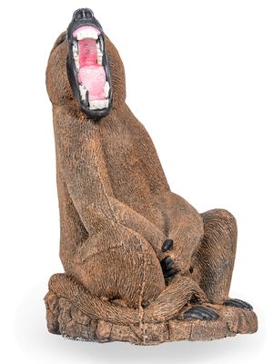Painted Baboon Dad Length:370mm Width:520mm Height:750mm