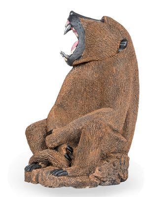 Painted Baboon Dad Length:370mm Width:520mm Height:750mm