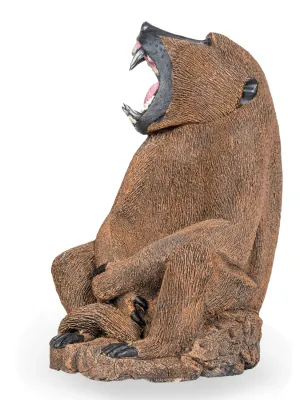 Painted Baboon Dad Length:370mm Width:520mm Height:750mm