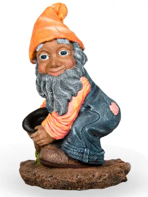 Painted Dwaie Kabouter Gnome Length:400mm Width:400mm Height:660mm