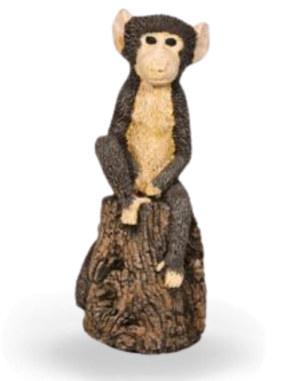 Painted Baby Baboon Lenght:110mm Width:110mm Height:340mm