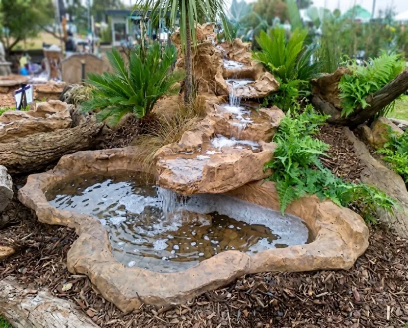 Cascade Top Stream &amp; Misty Pond 2.0Width  4.25Depth 0.95Height (CM) – 200KG​