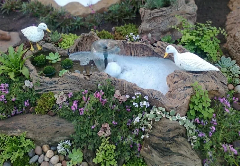 Duck Pond With Ducks 0.57Width 1.4Depth 0.30Height (CM) – 50KG​