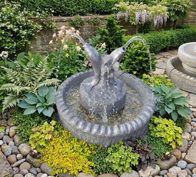 Nemo Waterfall Set With Stand &amp; Scallop Pond 0.64Width 0.80Height (CM) – 29KG​