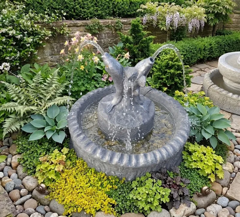Nemo Waterfall Set With Stand &amp; Scallop Pond 0.64Width 0.80Height (CM) – 29KG​