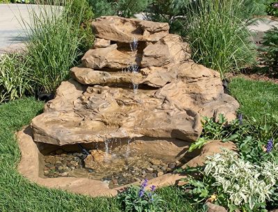Pack &amp; Stack Bird Haven Pond Water Feature 1.9Width 0.70Depth 1.4Height (CM) – 111KG​
