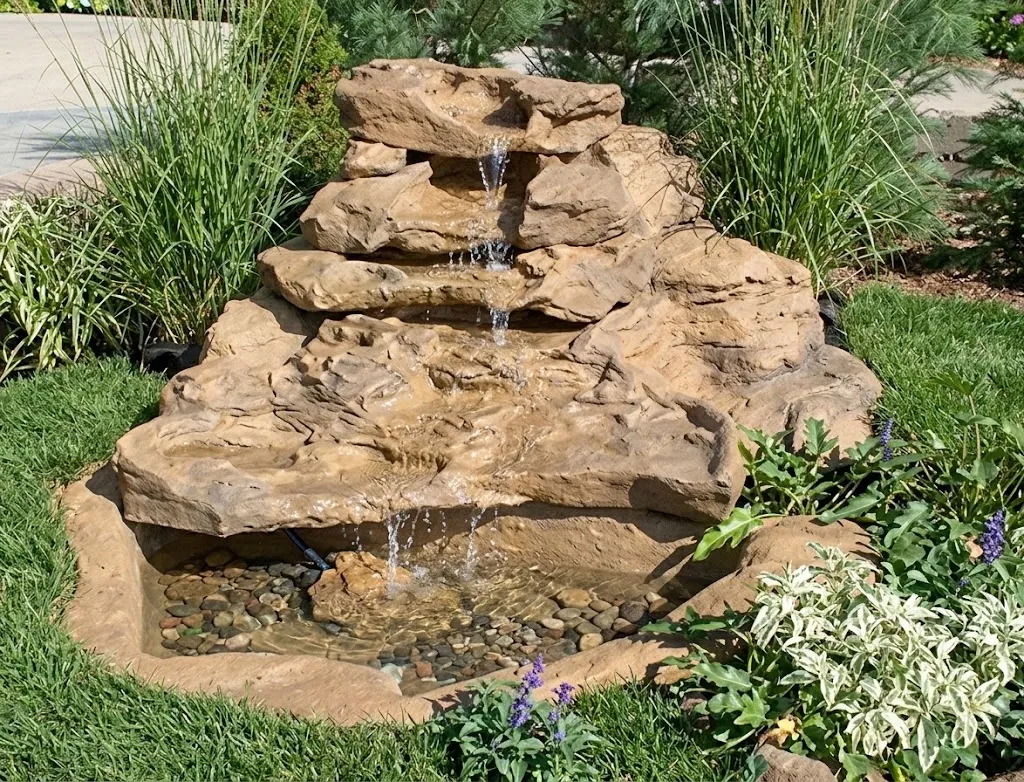 Pack &amp; Stack Bird Haven Pond Water Feature 1.9Width 0.70Depth 1.4Height (CM) – 111KG​