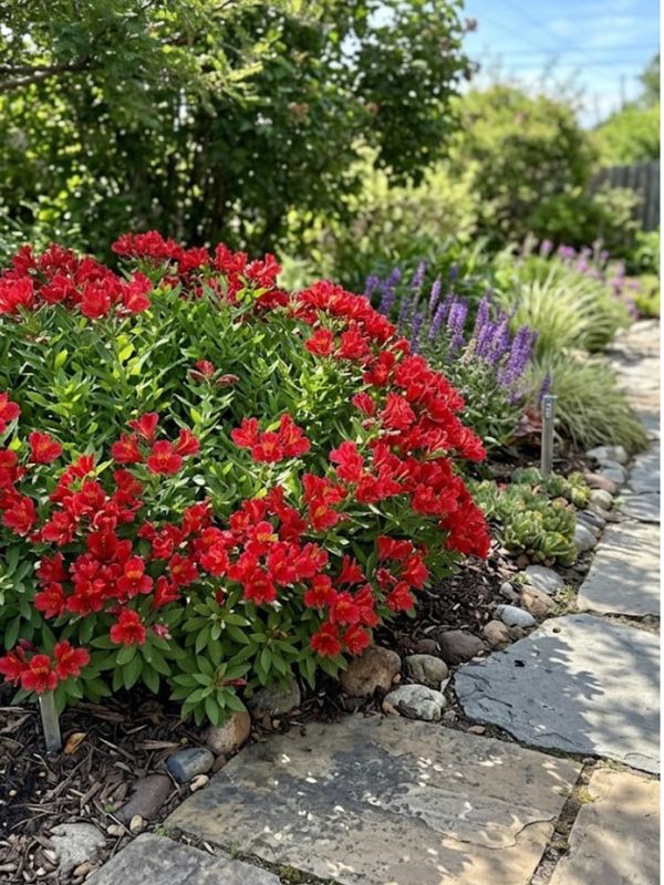 Alstroemeria Inticancha "Inca Lily Red" 21cmPot