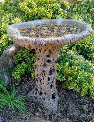 Woodpecker Bird Bath Set 0.62Width 0.53Depth 0.78Height (CM) – 43KG​