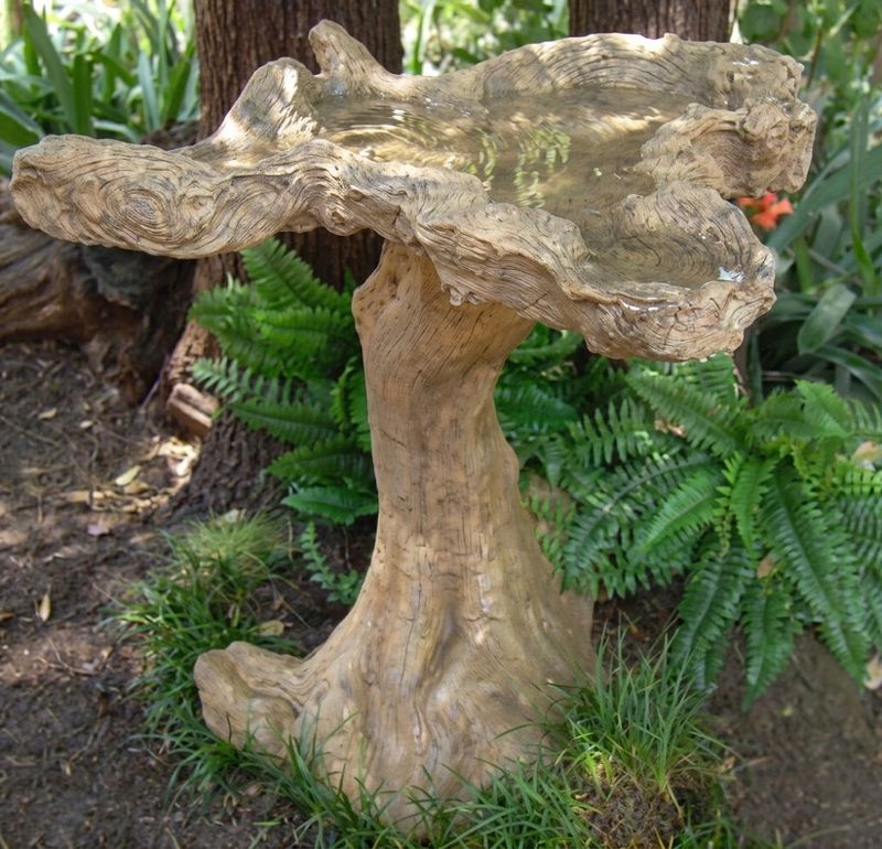 Lebomba Birdbath Tall Top &amp; Stand 0.96Width 0.46Depth 0.92Height (CM) – 45KG​