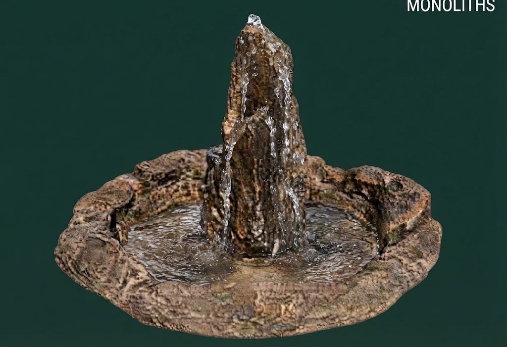 Fibreglass Monolith57 &amp; Mono Pond Length:1100mm Width:1100mm Height:570mm Depth:320mm Volume:30Liters