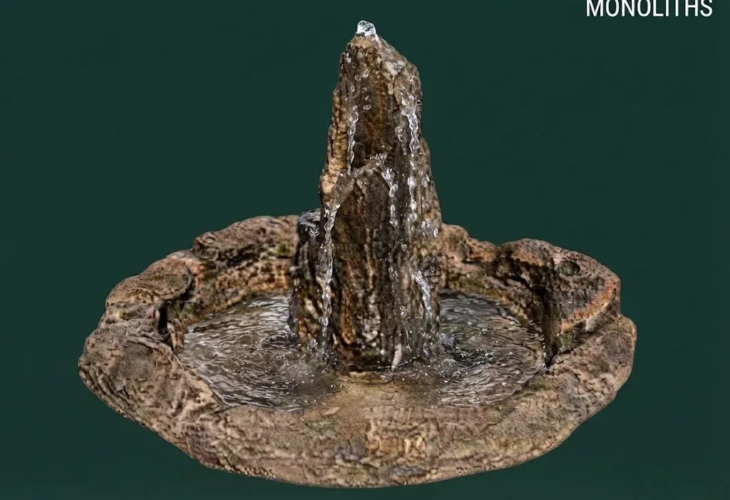 Fibreglass Monolith57 &amp; Mono Pond Length:1100mm Width:1100mm Height:570mm Depth:320mm Volume:30Liters