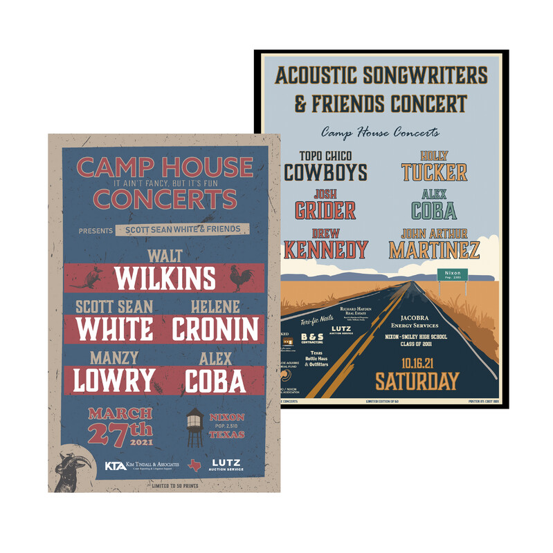 Concert Posters 2020 - 2021 (limited)