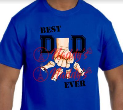 Best DAD Ever - Personalized with names